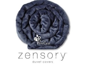 Zensory Duvet Cover - Midnight Blue