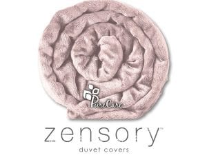 Zensory Duvet Cover - Soft Pink